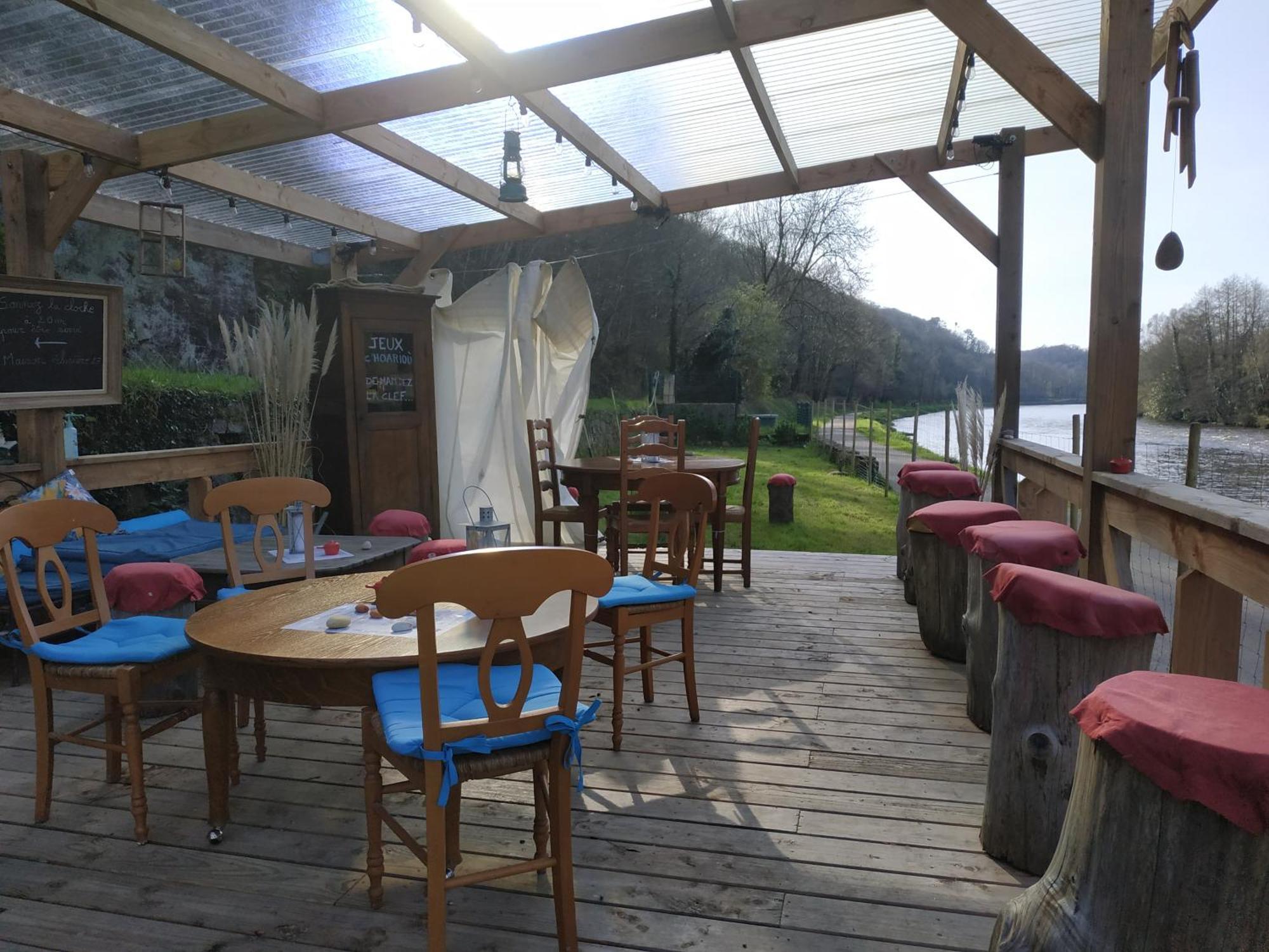 Chambre D'Hotes Dans Maison Eclusiere Bed and Breakfast Hennebont Exterior foto